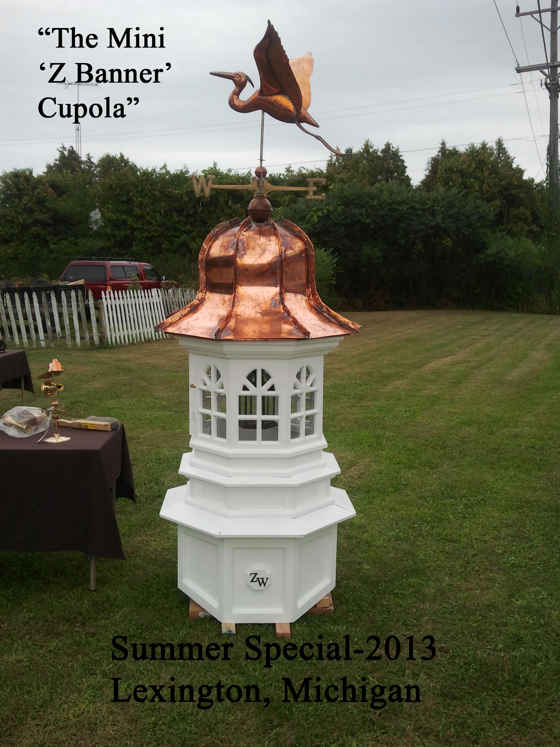 Cupolas, cupola,Barharbor Cupola,St Clair Shores Michigan,shed cupolas